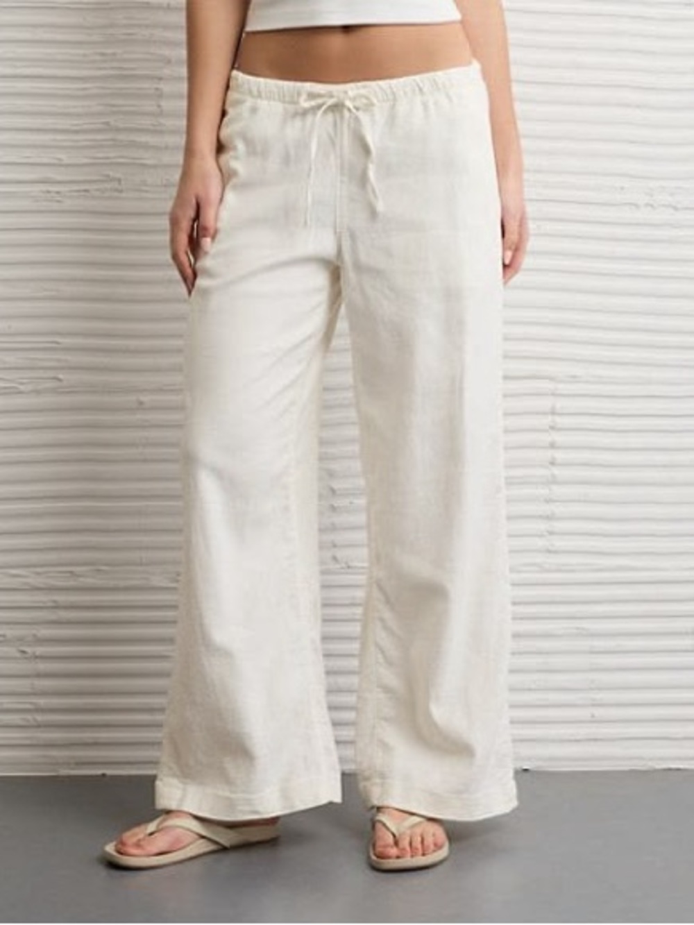Vanilla Star - Cream Drawstring Pants